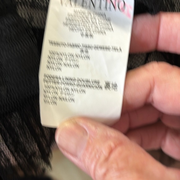 Red Valentino Elegant Black Women's Jacket with Bow Detail - Picture 4 of 5
